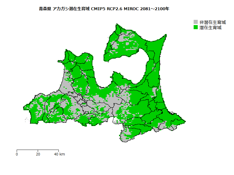 RCP2.6 地図