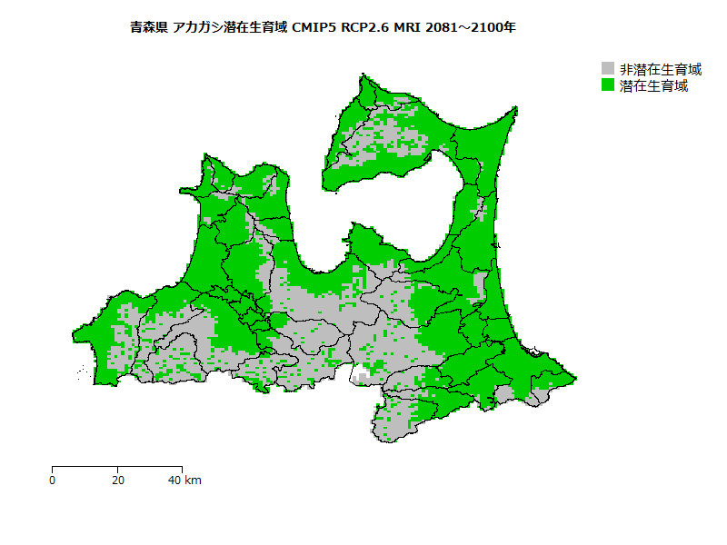 RCP2.6 地図