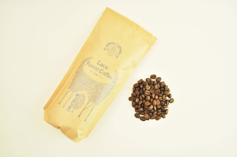図2 ラオス産のコーヒー豆