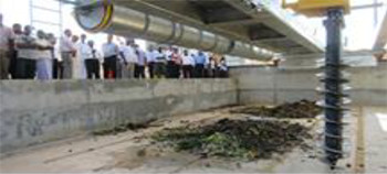 スクリュー型コンポストプラント「RA-X」