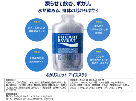 アイススラリーの特徴