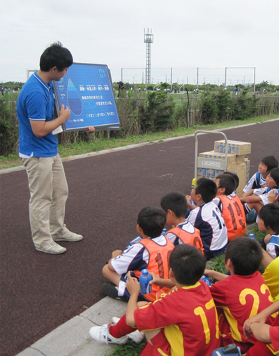 熱中症啓発活動の風景