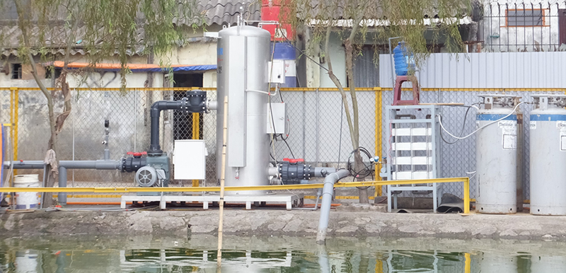 ベトナム　設置全景