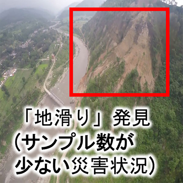 サンプル数が少ない事象の認識