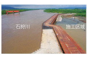 2009年7月の石狩川出水の状況