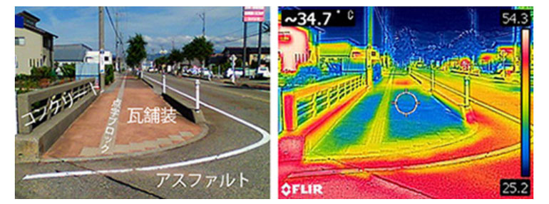 「K-グランド」のサーモグラフィ画像