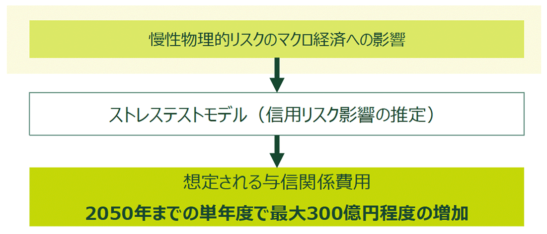 分析プロセス概要(慢性物理的リスク)